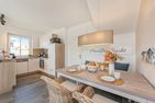 Ferienhaus MeerSeenSucht mit Sauna, Terrasse und Grill Korswandt - Küche / Küchenzeile