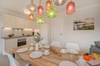  Ferienhaus Stettiner Haffblick mit Sauna, Kamin und Terrasse Zirchow Fischerdorf - Küche / Küchenzeile
