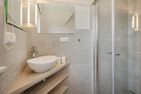  Ferienhaus Stettiner Haffblick mit Sauna, Kamin und Terrasse Zirchow Fischerdorf - Badezimmer