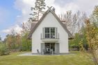  Ferienhaus Stettiner Haffblick mit Sauna, Kamin und Terrasse Zirchow Fischerdorf - Fassade / Eingang
