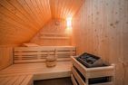  Ferienhaus Im Kiefernwäldchen mit Sauna, Kamin und Terrasse Zirchow Fischerdorf - Sauna