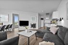  Ferienwohnung "Fernsicht" Marina Wendtorf Kieler Förde - Wohnzimmer