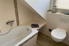 Ferienhaus Ostseestern Wohnung 1 oben Sonnenglanz Ostsee - Badezimmer