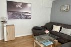 Ferienhaus Ostseestern Wohnung 1 oben Sonnenglanz Ostsee - Wohnzimmer