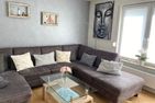 Ferienhaus Ostseestern Wohnung 1 oben Sonnenglanz Ostsee - Wohnzimmer