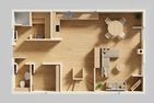  Ferienhaus Ferdinand Zirchow Fischerdorf - Grundriss