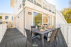 Ferienwohnung "Strandflieder" Priwall Travemünde Travemünde - Balkon