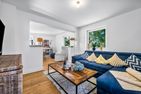  Ferienhaus Deichkind 25 Hedwigenkoog Büsum - Wohnzimmer