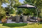  Ferienhaus Deichkind 25 Hedwigenkoog Büsum - Grillbereich