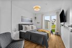  Ferienwohnung Hollywood Lounge Olpenitz Ostseeresort Olpenitz - Schlafzimmer
