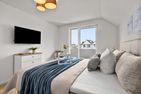  Ferienwohnung Perfekte Welle Olpenitz Ostseeresort Olpenitz - Schlafzimmer
