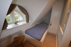 Haus der Gezeiten Ebbe Nebel/Süddorf - Schlafzimmer mit 2 Einzelbetten