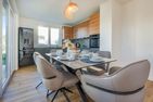  Ferienwohnung Haffmuschel mit Terrasse, Sauna- & Freizeitbereich Zirchow An der Haffküste - Küche / Küchenzeile
