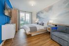  Ferienwohnung Haffmuschel mit Terrasse, Sauna- & Freizeitbereich Zirchow An der Haffküste - Schlafzimmer
