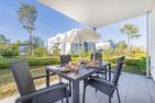  Ferienwohnung Haffmuschel mit Terrasse, Sauna- & Freizeitbereich Zirchow An der Haffküste - Terrasse
