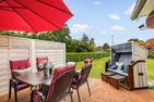  Ferienhaus ''Küstenperle'' Schönberg - Kalifornien Kieler Förde - Terrasse