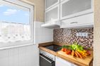  Ferienhaus ''Küstenperle'' Schönberg - Kalifornien Kieler Förde - Küche / Küchenzeile