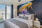  Ferienwohnung Goldfisch mit Balkon, Wellness- und Kinderspielbereich Zirchow An der Haffküste - Schlafzimmer