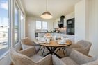  Ferienwohnung Goldfisch mit Balkon, Wellness- und Kinderspielbereich Zirchow An der Haffküste - Küche / Küchenzeile