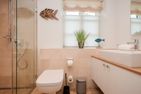  Hüs Langlütjen Nieblum - Badezimmer