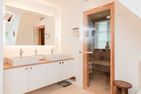  Hüs Langlütjen Nieblum - Badezimmer