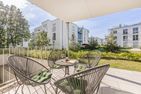 Ferienwohnung Klippenblick mit Sauna, Kinderspielbereich und Fitnessraum Zirchow An der Haffküste - Terrasse