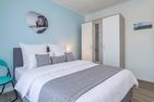  Ferienwohnung Klippenblick mit Sauna, Kinderspielbereich und Fitnessraum Zirchow An der Haffküste - Schlafzimmer