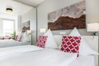  Penthouse Westerland - Bett