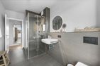  Ferienwohnung Peters Hafenblick Baltique Travemünde Travemünde - Badezimmer