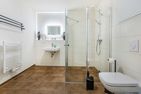  Ferienwohnung Pia mit Fitness, Sauna  und Freizeitbereich Zirchow An der Haffküste - Badezimmer