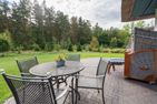  Ferienhaus Haubenlerche 16 Fuhlendorf - Garten