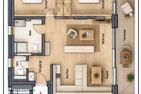  Friesendeern Kurpark - Grundriss