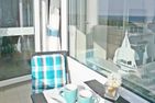  Ferienwohnung WillAmare Meerblick deluxe Heiligenhafen Fehmarn/ Heiligenhafen - Balkon