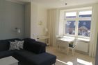 Haus Kerrin Traumwohnung mit Meerblick und Strandkorb Wittdün - Wohnzimmer