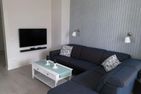 Haus Kerrin Traumwohnung mit Meerblick und Strandkorb Wittdün - Wohnzimmer