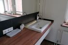 Haus Kerrin Traumwohnung mit Meerblick und Strandkorb Wittdün - Badezimmer