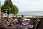Haus Kerrin Traumwohnung mit Meerblickterrasse Wittdün - Balkon