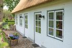  Altes Schulmeisterhaus Wohnung 2 Oevenum - Beide Wohnungen haben ihren eigenen Zugang zum Garten.