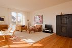  Landhaus am Wiecker Bodden Wieck auf dem Darß - Wohnzimmer