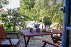  Haus zu den Büschen 02 Ostseebad Wustrow - Terrasse