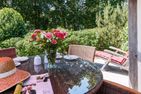 Dat Fachwerkhus Dat Fachwerkhus 02 Wieck auf dem Darß - Terrasse