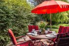  Meermaler Ostseebad Ahrenshoop - Terrasse