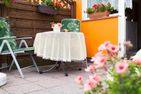 Sonnenblumenhaus Sonnenblumenhaus 01 Ostseebad Prerow - Terrasse