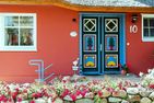  Fischers Ferienhaus Wieck auf dem Darß - Fassade / Eingang