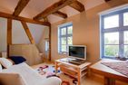  Haus zu den Büschen 04 Ostseebad Wustrow - Wohnzimmer