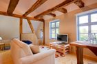  Haus zu den Büschen 04 Ostseebad Wustrow - Wohnzimmer