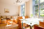  Haus zu den Büschen 03 Ostseebad Wustrow - Wohnzimmer