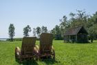 Schilfkante Haus Schilfkante - Wohnung 1 Wieck auf dem Darß - Garten