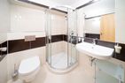  Wohnung Typ 1, Nr. 7, 2-4 Pers. Ferienwohnungen in Gargellen - Badezimmer