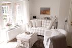 Haus Anneliese Bungalow Düne Norddorf auf Amrum - Wohnzimmer der Ferienwohnung Düne in Norddorf auf Amrum